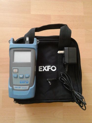 Meter Exfo FPM-300/302 Fiber Optic Power Meter with case and charger