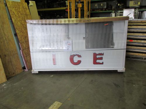 Leer ice merchandiser/small ding/excellent price for sale