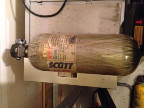 Scott SCBA composite bottle with valve - hydrotested 3-197