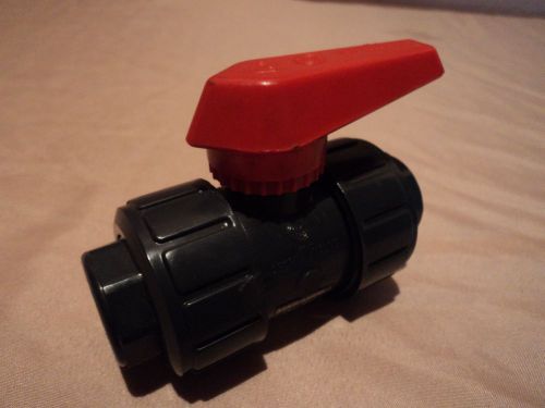 Asahi av duo-bloc 1/2&#039;&#039; pvc manual inline ball valve for sale