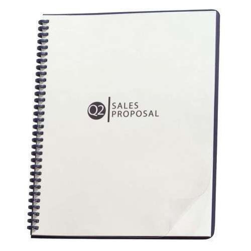GBC Clear Presentation Cover, Unpunched, 8.5&#034;x11&#034;, 100 per pack