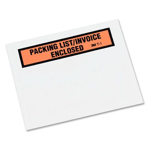 3M Top Print Self-Adhesive Packing List Envelope, 1000/Box