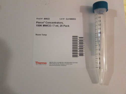 Thermo scientific pierce protein concentrators, 150k mwco; # 89922; box of 25. for sale