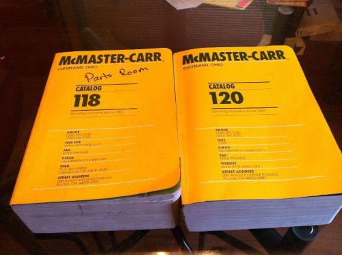 McMaster Carr Catalog 118 &amp; 120