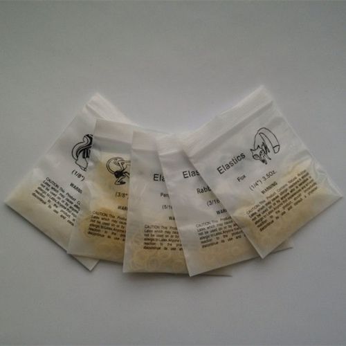 New 5 packs 5 sizes dental orthodontics force elastics latex rubber bands 3.5 oz for sale