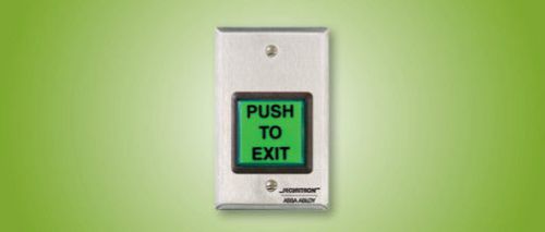 Securitron assa abloy eeb2 access control exit push button with 30 sec timer nib for sale