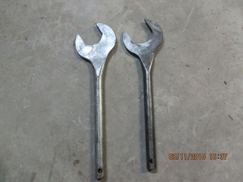 Cummins engine wrenches, snap on 2&#034;, 2 3/8&#034; water pump wrenches old Cummins