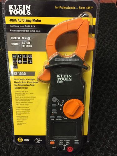 Klein Tools CL1000 AC Clamp Meter Brand New Factory Sealed