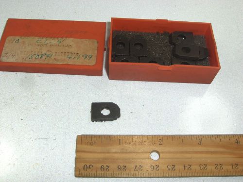 CARBOLOY CL-4 TOOL HOLDER CLAMPS (9 PCS)