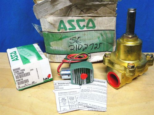 Asco red-hat * (new in box) * 8320g003 * 8210g27* 30psi  * solenoid valve for sale
