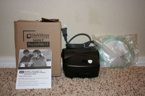 Devilbiss pulmoneb® lt compressor nebulizer kit system 3655lt for sale