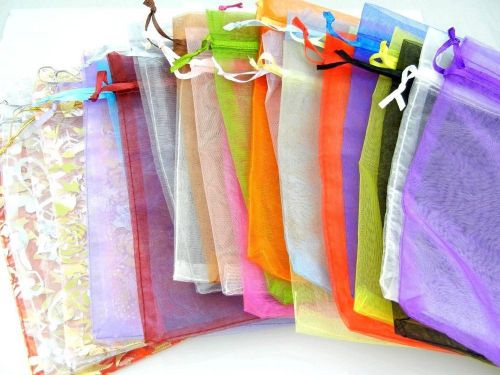 20 Assorted 5*7&#034; Organza Jewelry Gift PARTY Packing Bags Pouches 13*18cm