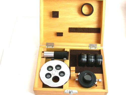 BOX ONLY for ZEISS JENA NEOPHOT,NEOPHOT-2,  PHASE CONDENSER Kit,accessories.