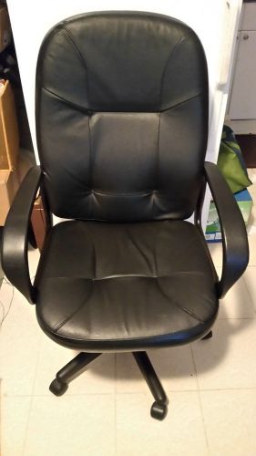 Computer Office Depot Office Chair w/Arms Black Adjustable  Excellent Condition