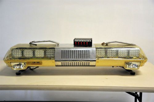 47&#034; LED Light Bar - Red with gutterless mounts, Switch box included