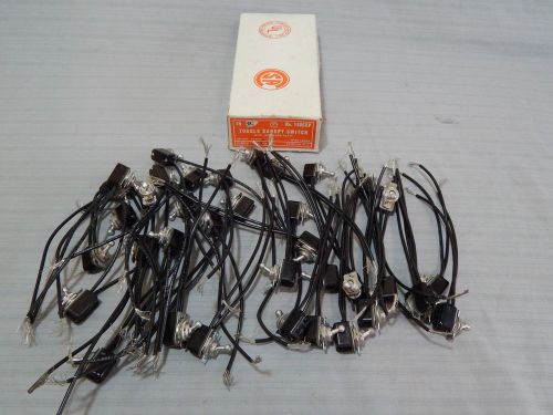 Huge Lot 35 NOS Toggle Canopy Switch W Wire Leads Leviton Circle F Lamp Part