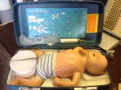 Vintage Laerdal Resusci Baby CPR Manikin Doll Mannequin Infant &#034;80&#034; AA-2120