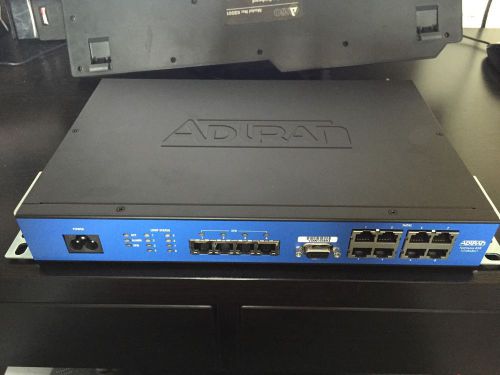 Adtran Netvanta 838T 1172838G1 8-Port Metro Ethernet Switch WITH RACK EARS