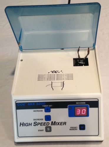 Coe Dental Lab Amalgamator Digital High Speed Capsule Mixer Variable Speeds