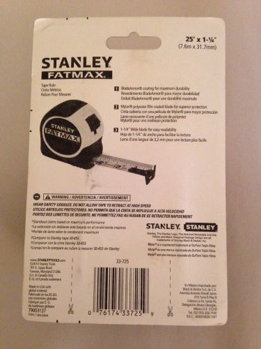 25&#034; Stanley Tape Measure Fatmax