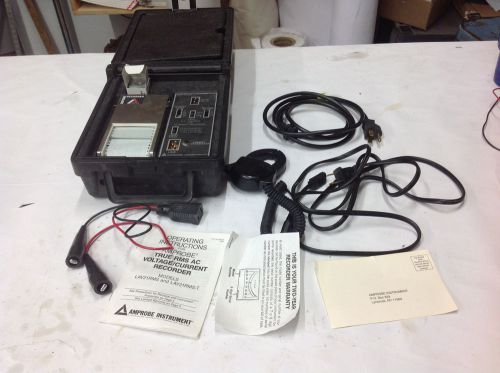Amprobe AV21RMS TRMS Voltage Current Recorder Tester.  UNTESTED