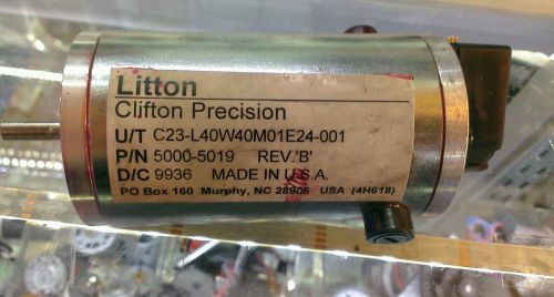 Motor litton Clifton precision U/T C23-l40W40M01E24-001