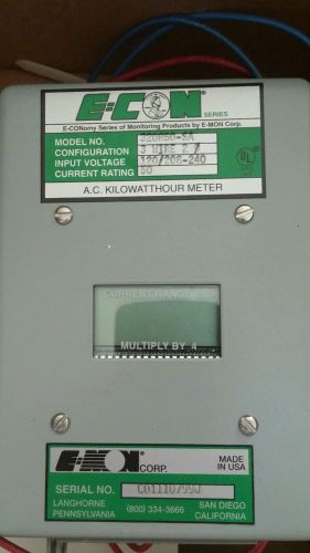 E-mon kilowatt meter 120/208-240V 50A