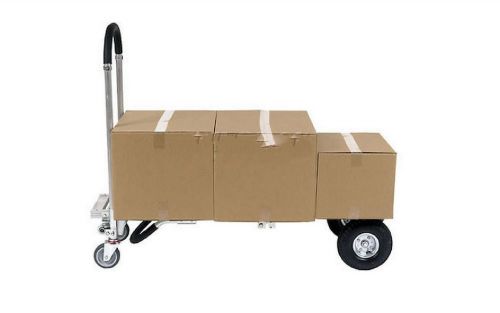 Dolly / hand truck convertible to platform - aluminum - 500 lb capacity 62h g p for sale
