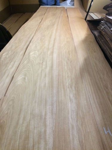 Wood Anigre African Veneer  116x10,  total 4 pcs RAW VENEER N 689.