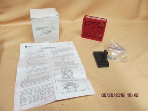 COMMERCIAL SIGNAL RED FIRE ALARM 450D VIBRATONE HORN 18-31.2 VDC NEW  FREE SHIP