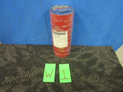 10 COVALENCE ELECTRICAL TAPE RED VINYL INSULATION ADHESIVE 3/4&#034; X66 FT NEW
