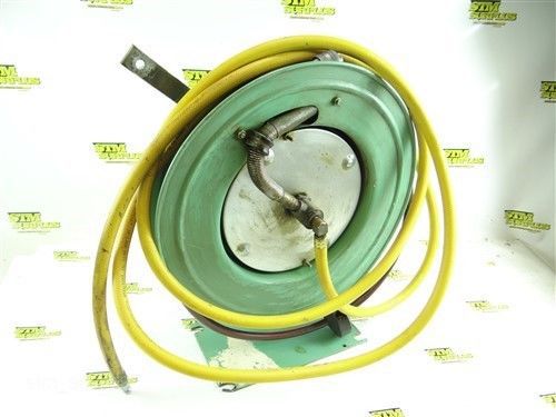Hose reel usa  pnuematic coil hose reel self retracting for sale