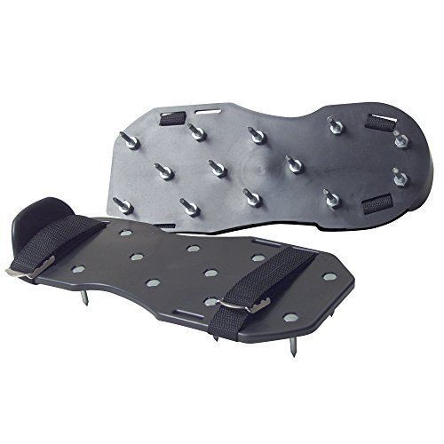 Pair Spiked Shoes Construction Flooring Tools. Epoxy Gunite Work Boot Attachment
