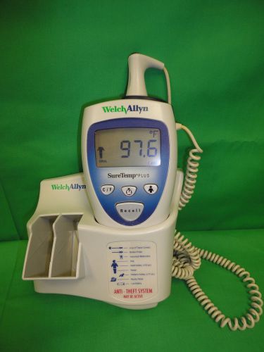 Welch Allyn Sure Temp Plus 692 Digital Thermometer w/ Wall Mount