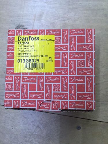 Danfoss RA2000 1&#034; Npt Straight Valve New In Box 013G8025