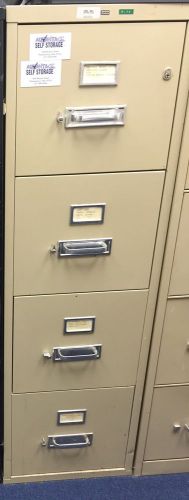 HON 4 Drawer FIREPROOF Metal File Cabinet