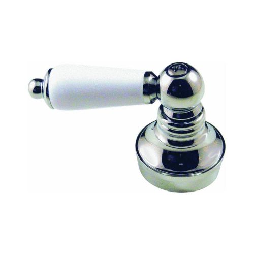Universal Replacement Lever Handle, Chrome with White Tip Danco 46010