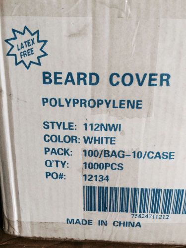 600 Polypropylene Beard Covers