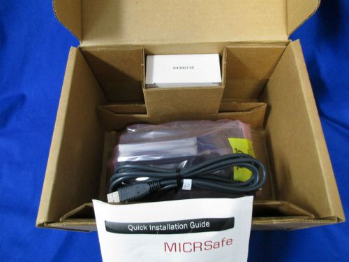 Magtek Mini MICRSafe USB Check Reader /w MSR Credit Card Swiper 22551002