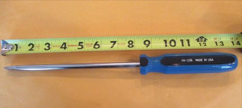 Armstrong #66-106 Acetate Slotted Screwdriver 3/8 x 8&#034; #12 66-106 NEW UNUSED