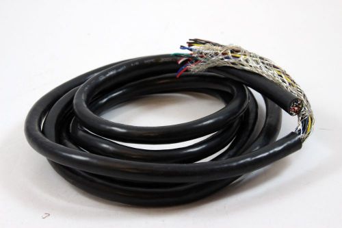 28 awg multiple conductor shielded cable  (20 wires) 6ft hwatek e2565  5pc for sale