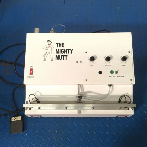 Seco gramatech mighty mutt 18&#034; industrial vacuum bag sealer mpv18-plc-gf for sale