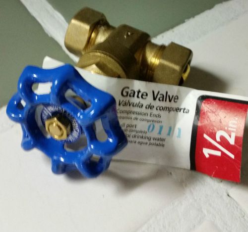 Nwt american valve 200 1/2 inch brass gate valve for sale