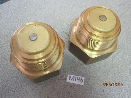 2 - fisher g102 brass back check valve 2&#034; mnpt 2&#034; fnpt 150/568 for sale