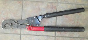 HK Porter 8690FH Ratcheting Cable / Wire Cutter / Cutters. 1 3/16&#034; Capacity. 30&#034;