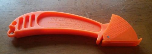 Case of 6 LIZARD Orange Safety Utility box cutter Knife