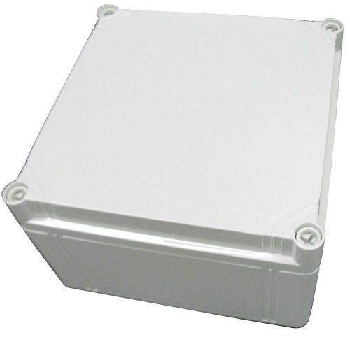 Electrical Enclosure NEMA 4X Polycarbonate 8x8x5 Waterproof Mounting Plate Incld