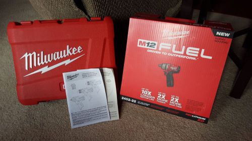 Milwaukee M12 Drill/Driver (2402) CASE ONLY