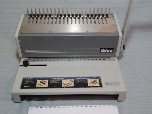 Ibico Ibimatic Manual Punch &amp; Comb Binding Machine Binder