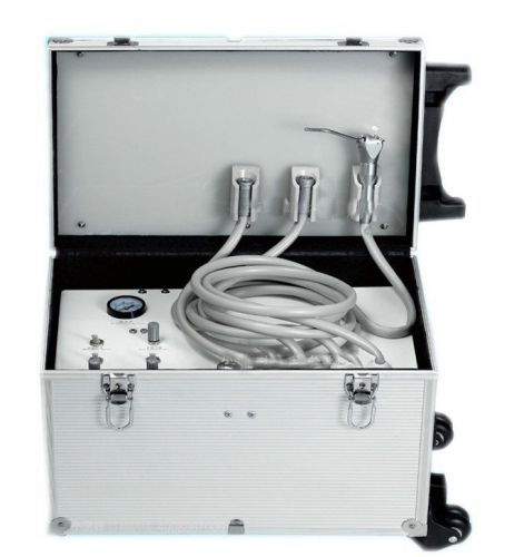 Dental Portable Unit BD-402A with Suction System Air Compressor 3 Way Syringe 4H